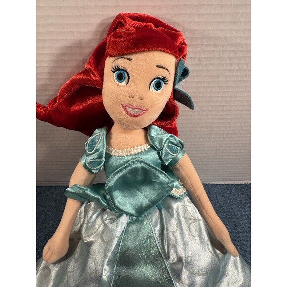 disney reversible Aurora And Ariel Princess Plush Doll - Picture 15 of 16